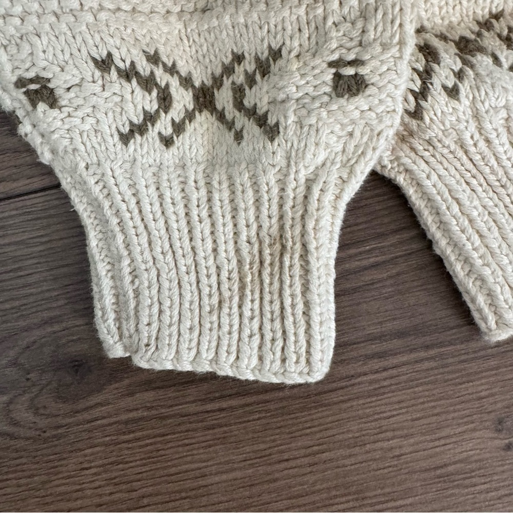 Vintage Hand Knit Grafton & Co Chunky Crewneck - Picture 10 of 10